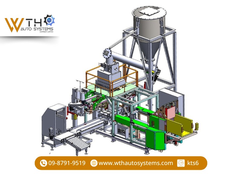 รับสร้างเครื่องจักร automation